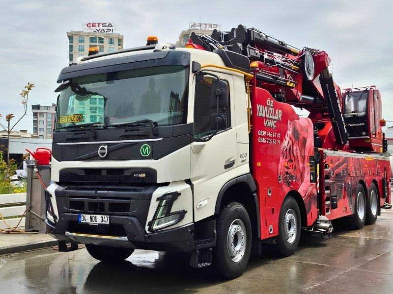 Mobil vinç kiralama - İstanbul şantiye hizmeti
