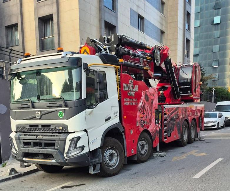 Öz Yavuzlar Vinç filo aracı - İstanbul